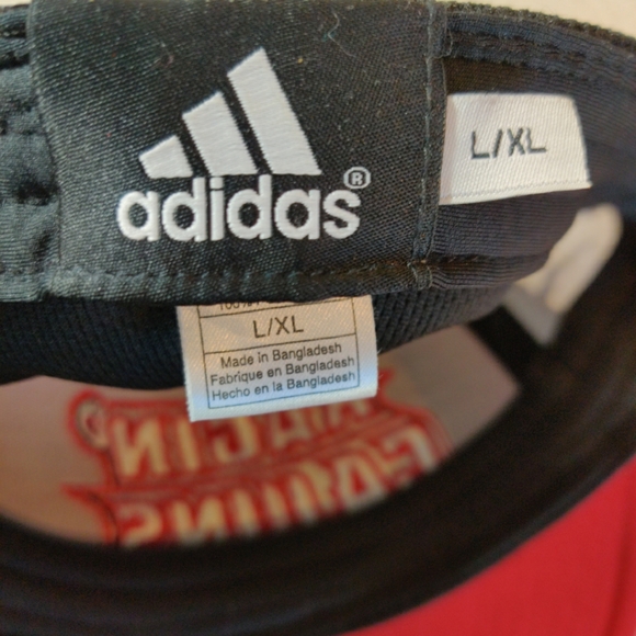 Adidas NCAA Louisiana Ragin Cajuns Baseball Cap, New With Collegiate Sticker - Picture 7 of 8